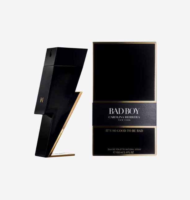 Carolina Herrera Bad Boy Eau de Toilette Spray 3.4 oz / 100 ml – Para Hombre